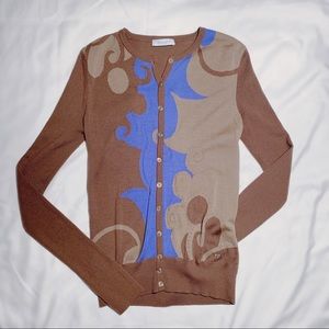 Emilio Pucci Kaleidoscope Print Cardigan